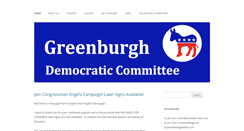 Desktop Screenshot of greenburghdems.org