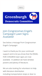 Mobile Screenshot of greenburghdems.org